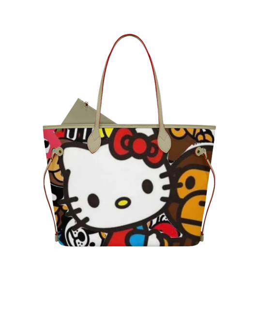 HK Graphic Tote Bag
